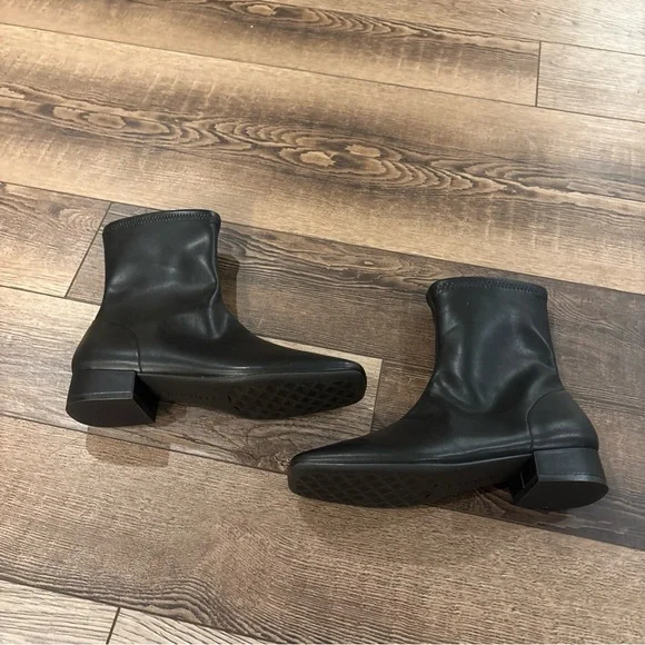 Women's Aerosoles Nina Bootie Black SZ 7 - Picture 5 of 8